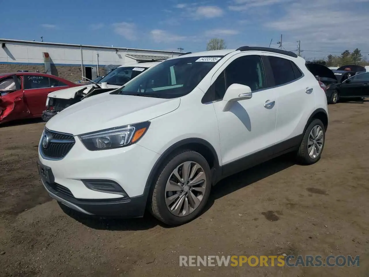 1 fotografías del automóvil dañado KL4CJASB0KB885316 BUICK ENCORE 2019