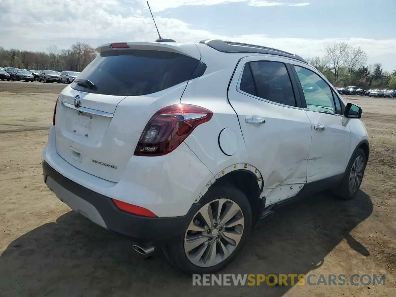 3 fotografías del automóvil dañado KL4CJASB0KB885316 BUICK ENCORE 2019