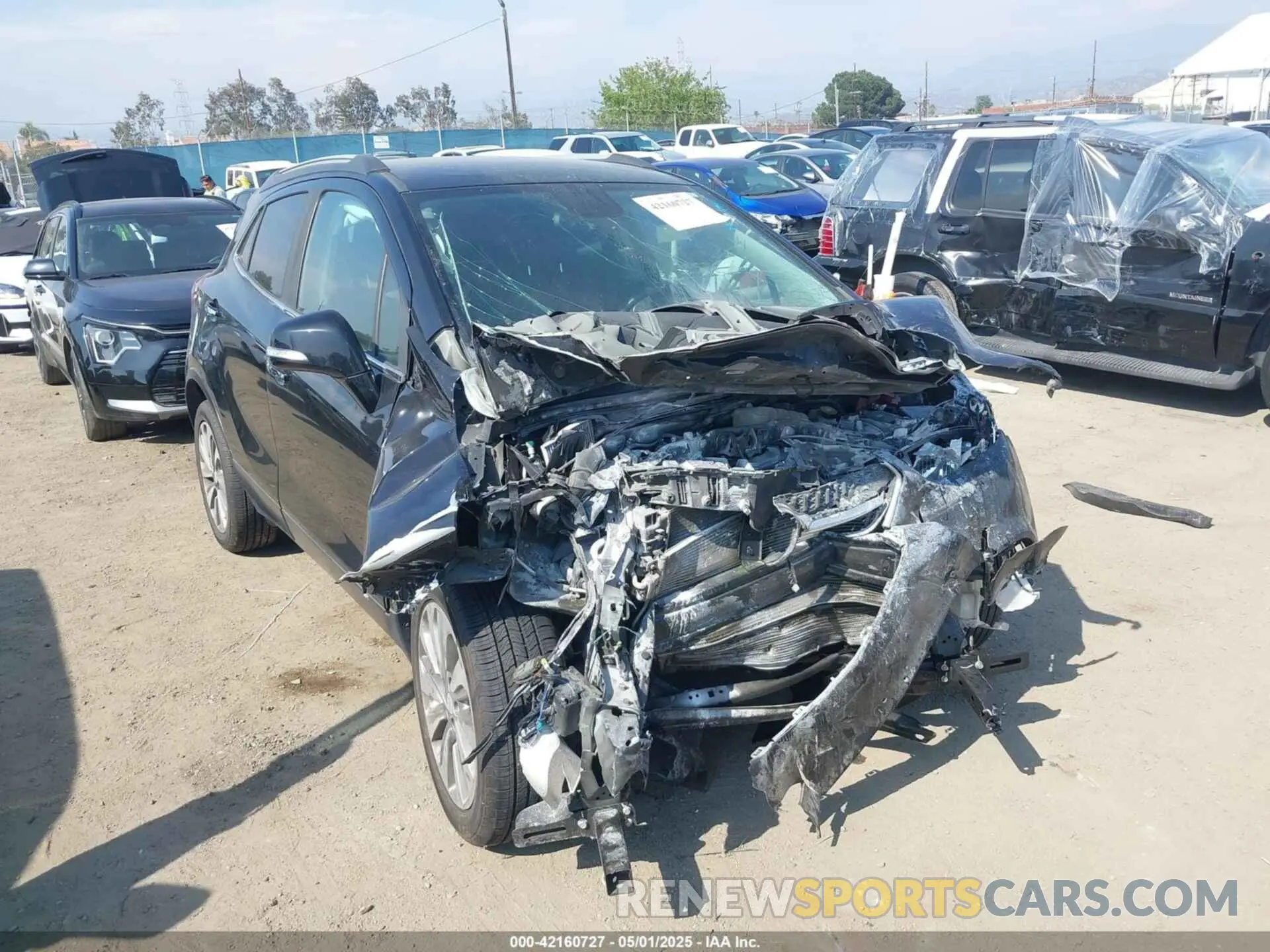 1 fotografías del automóvil dañado KL4CJASB0KB909551 BUICK ENCORE 2019