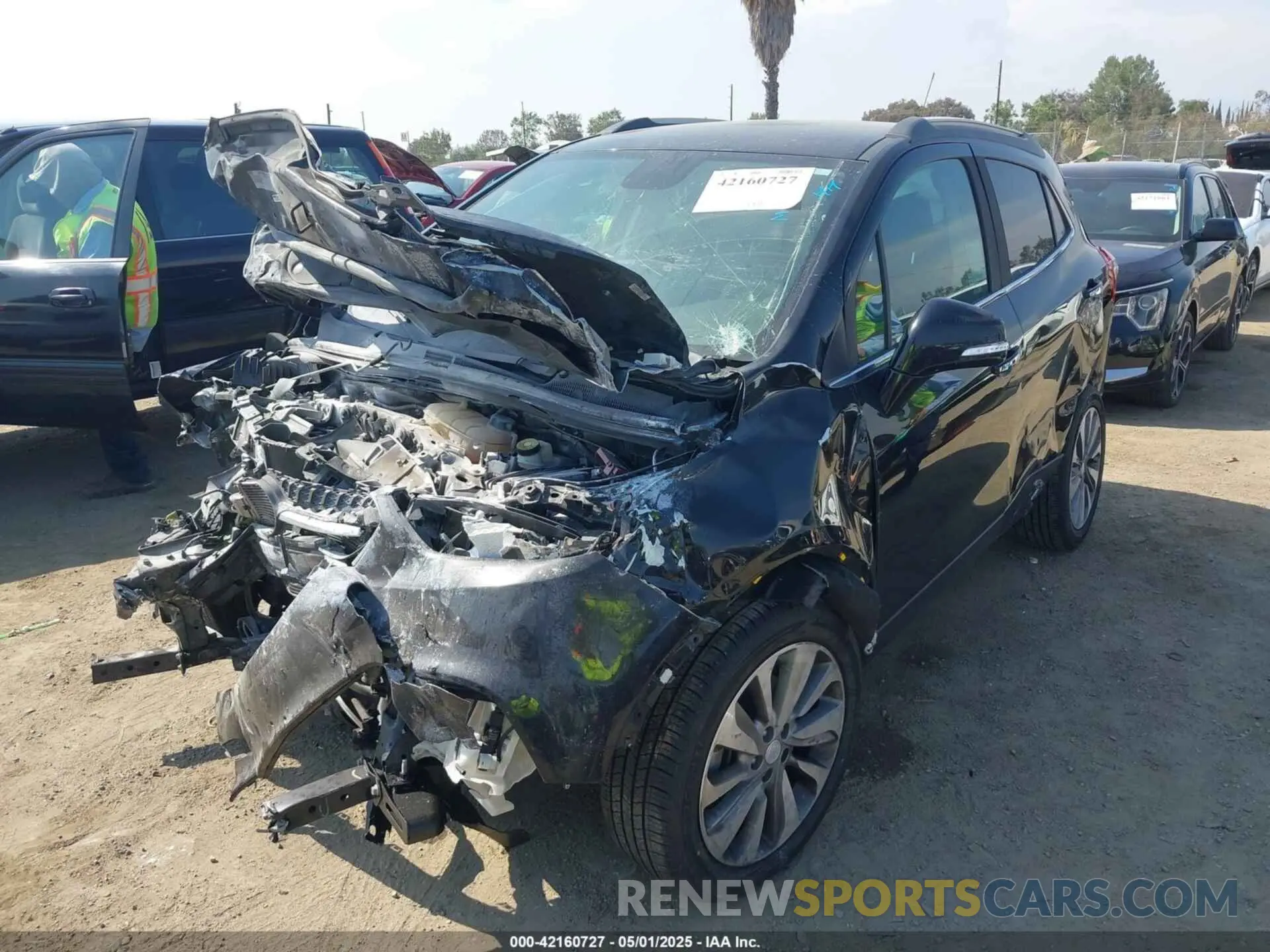 2 fotografías del automóvil dañado KL4CJASB0KB909551 BUICK ENCORE 2019