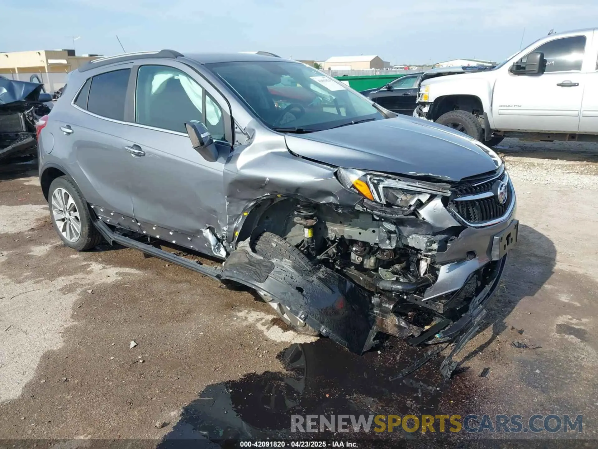 1 fotografías del automóvil dañado KL4CJASB0KB916502 BUICK ENCORE 2019