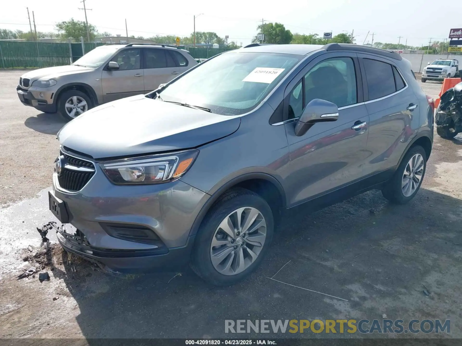 2 fotografías del automóvil dañado KL4CJASB0KB916502 BUICK ENCORE 2019