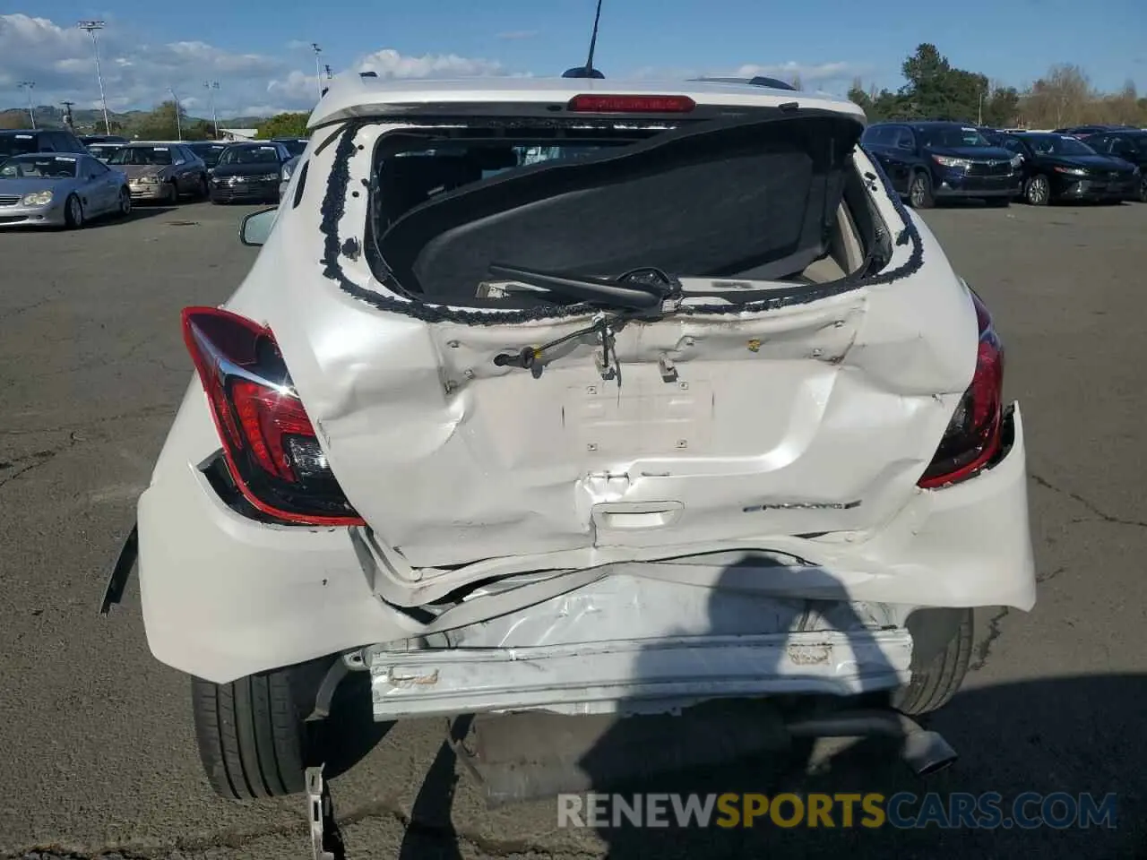 6 fotografías del automóvil dañado KL4CJASB0KB924552 BUICK ENCORE 2019