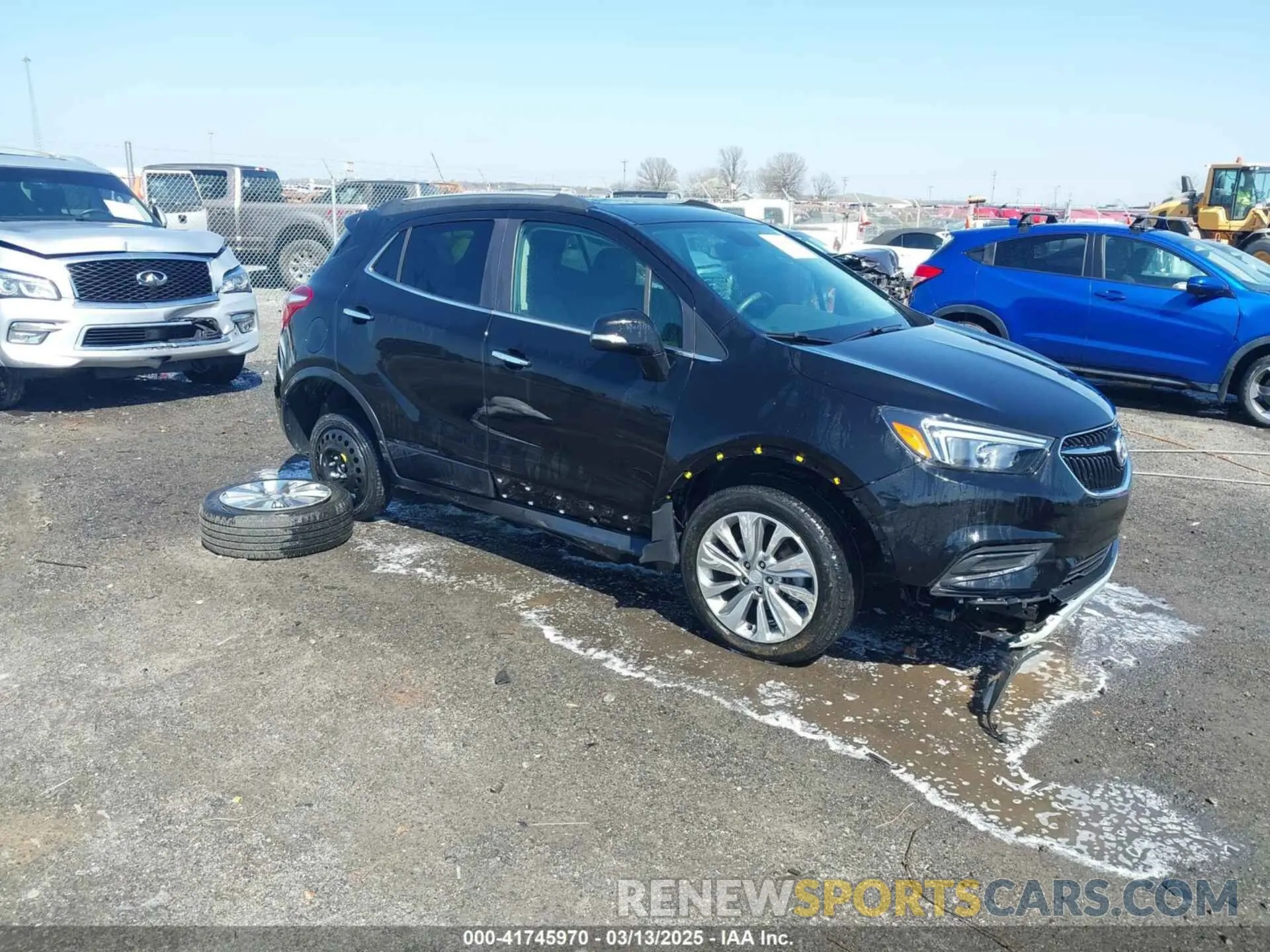 1 fotografías del automóvil dañado KL4CJASB0KB948950 BUICK ENCORE 2019