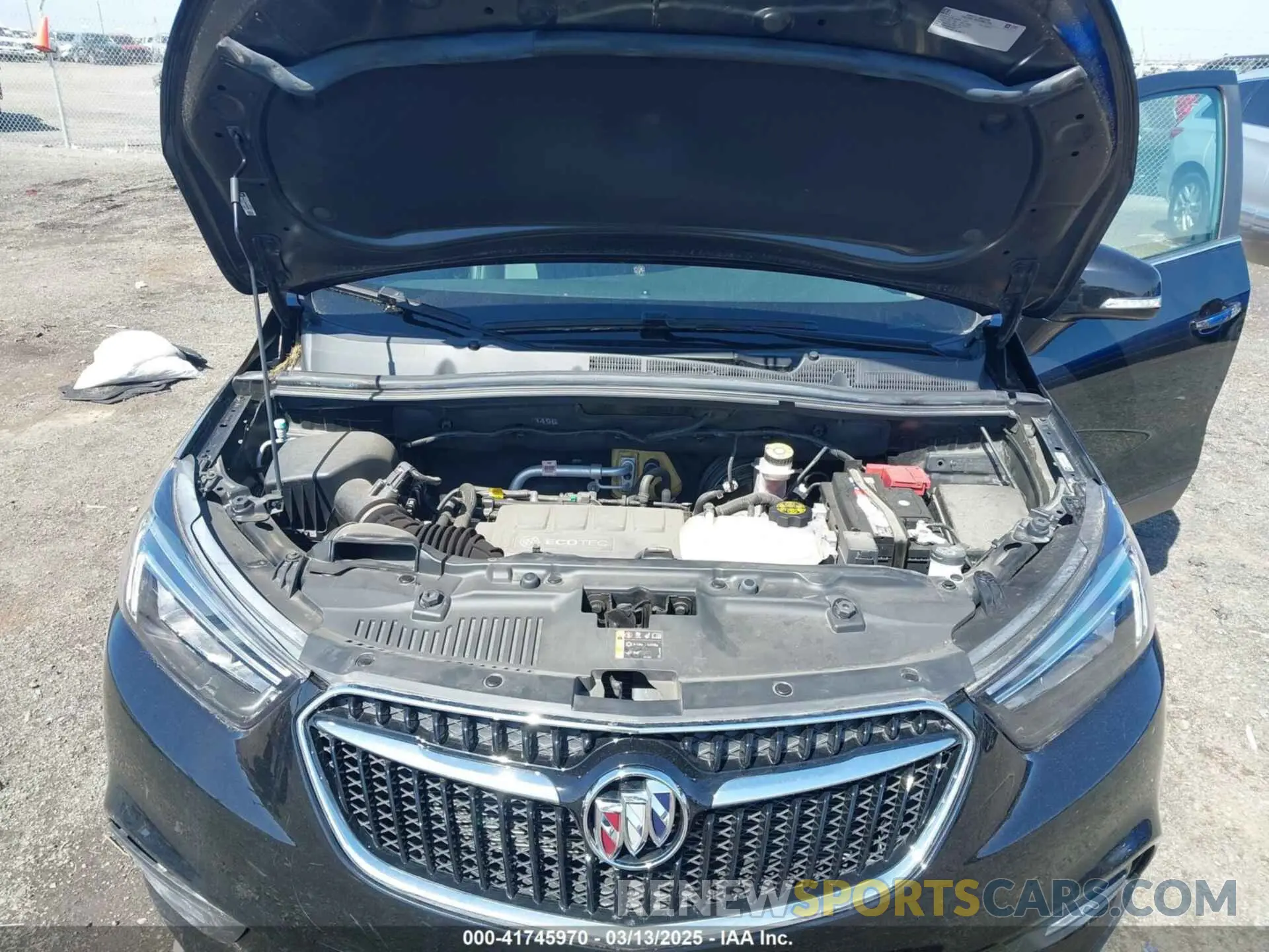 10 fotografías del automóvil dañado KL4CJASB0KB948950 BUICK ENCORE 2019