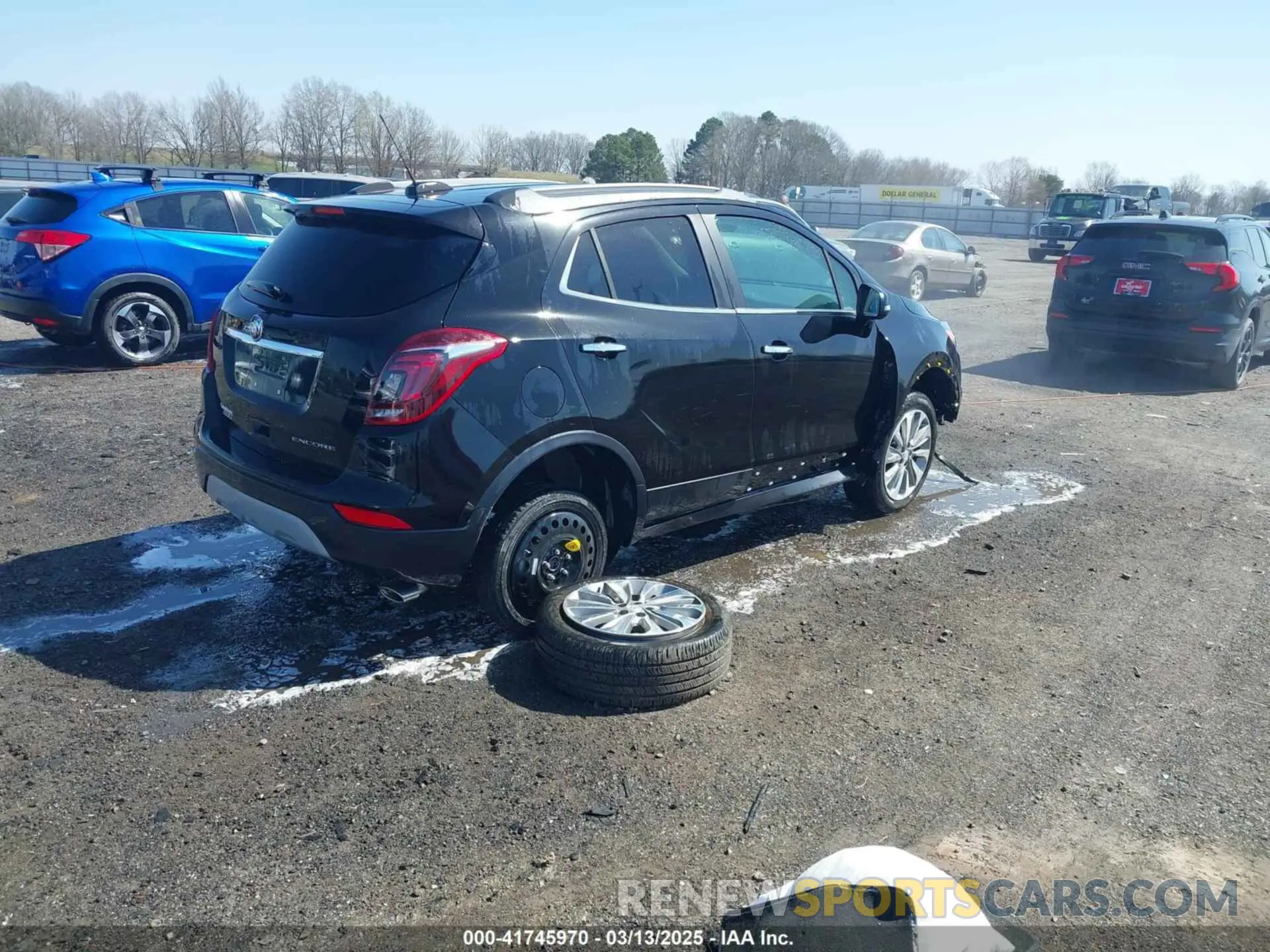 4 fotografías del automóvil dañado KL4CJASB0KB948950 BUICK ENCORE 2019