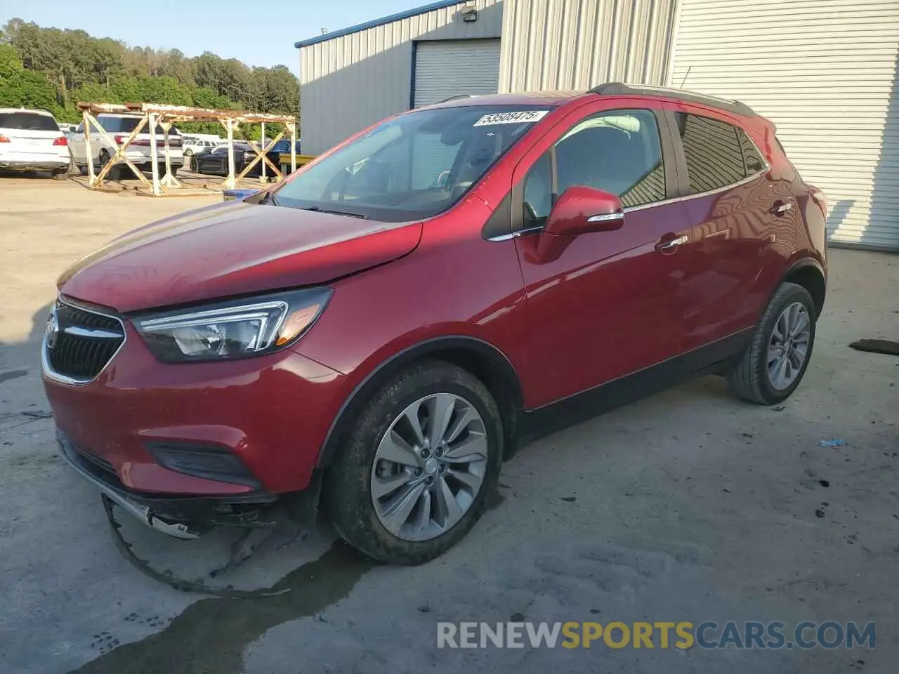 1 fotografías del automóvil dañado KL4CJASB0KB953159 BUICK ENCORE 2019