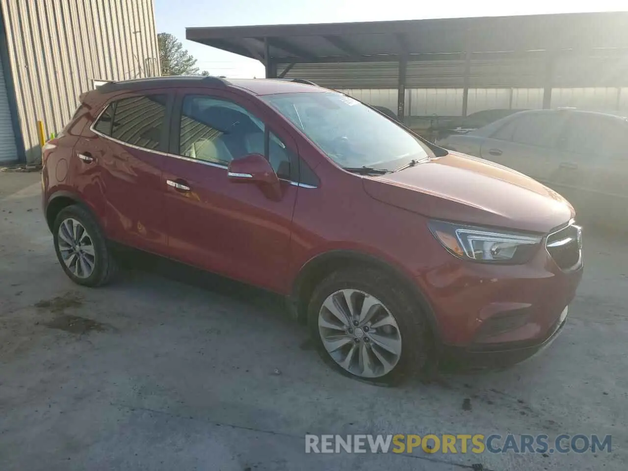 4 fotografías del automóvil dañado KL4CJASB0KB953159 BUICK ENCORE 2019