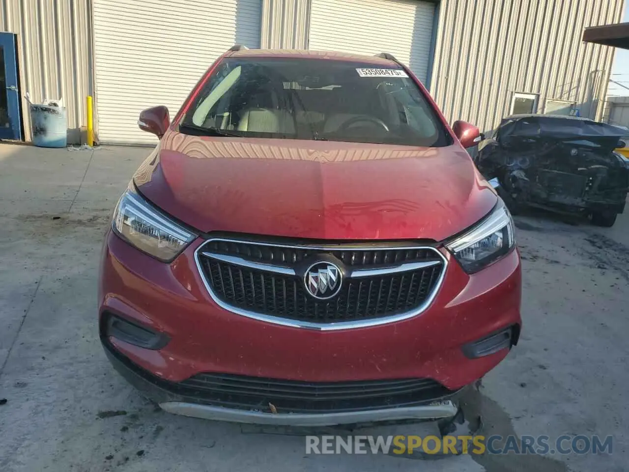 5 fotografías del automóvil dañado KL4CJASB0KB953159 BUICK ENCORE 2019