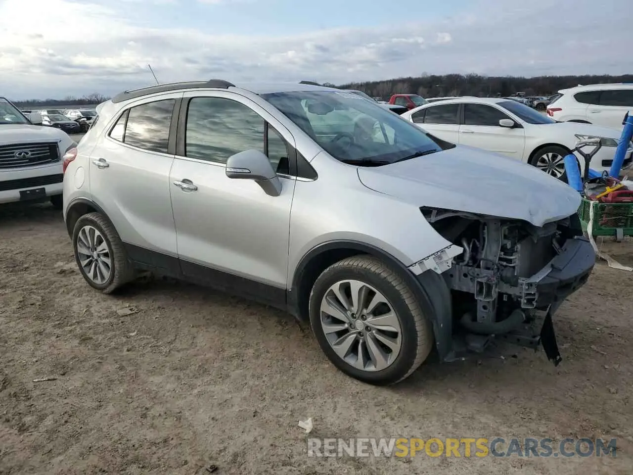 4 fotografías del automóvil dañado KL4CJASB1KB706586 BUICK ENCORE 2019