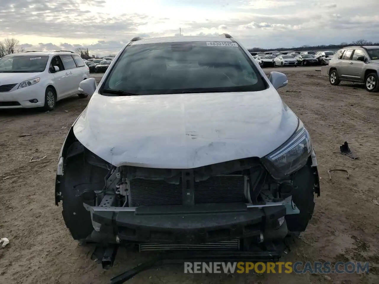 5 fotografías del automóvil dañado KL4CJASB1KB706586 BUICK ENCORE 2019