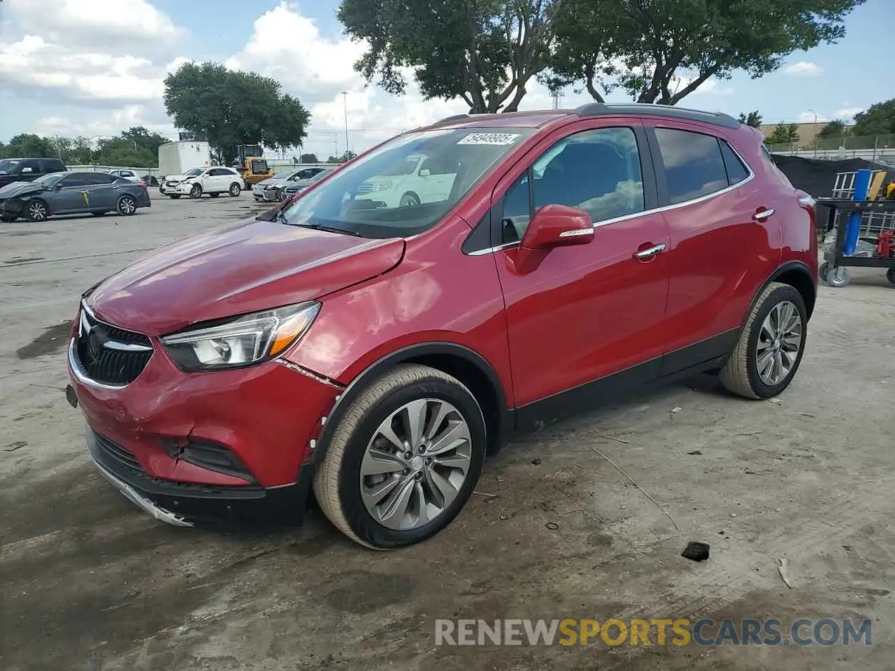 1 fotografías del automóvil dañado KL4CJASB1KB712890 BUICK ENCORE 2019
