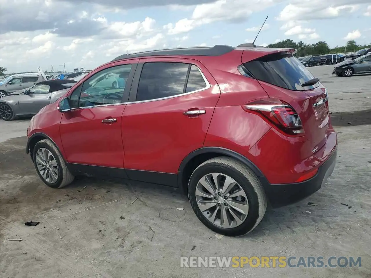 2 fotografías del automóvil dañado KL4CJASB1KB712890 BUICK ENCORE 2019