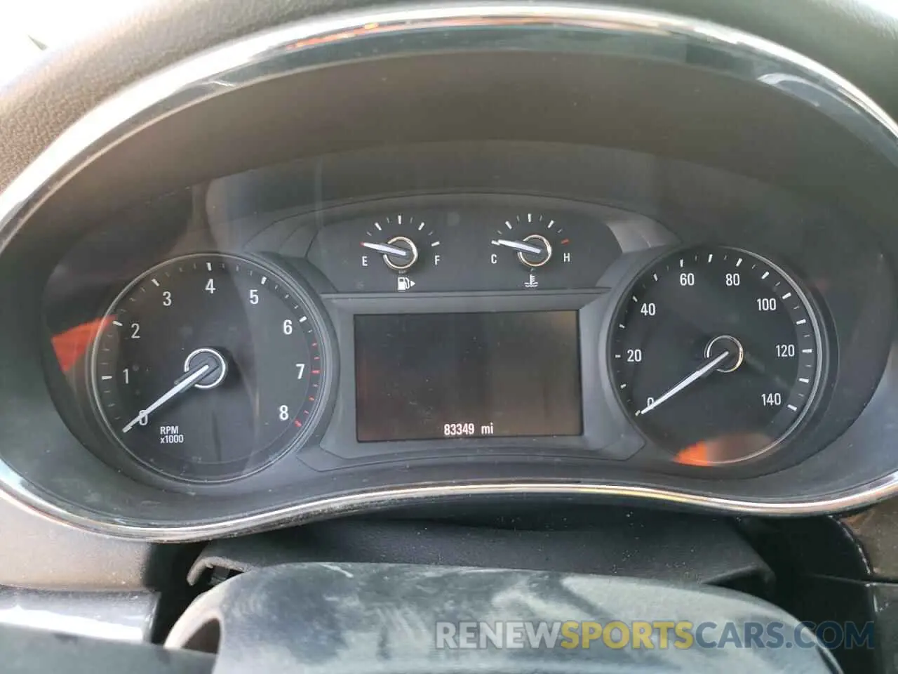 9 fotografías del automóvil dañado KL4CJASB1KB765430 BUICK ENCORE 2019