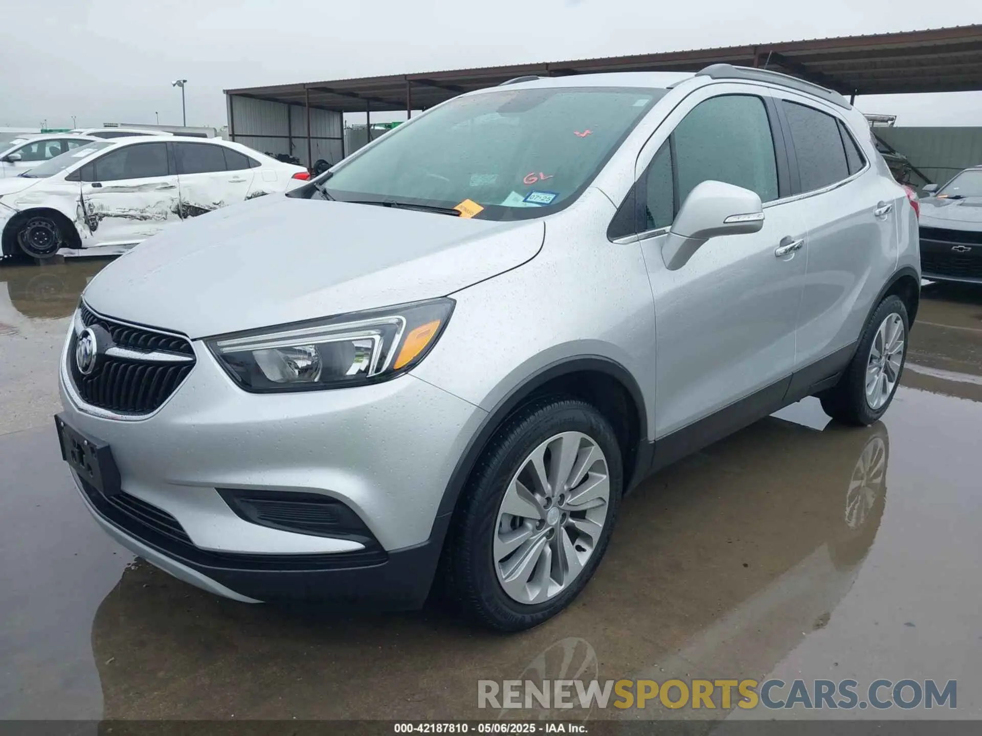 2 fotografías del automóvil dañado KL4CJASB1KB777190 BUICK ENCORE 2019