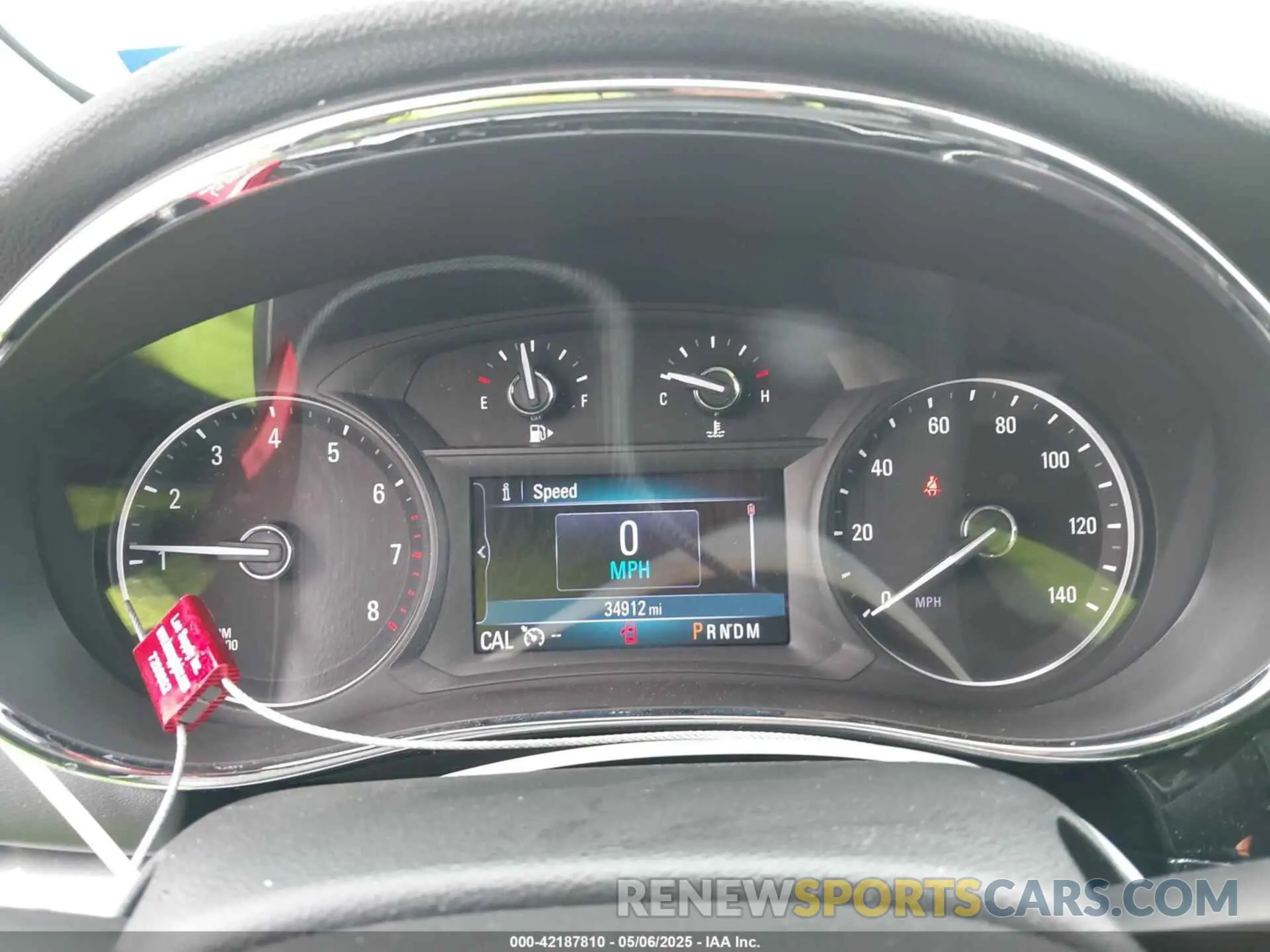 7 fotografías del automóvil dañado KL4CJASB1KB777190 BUICK ENCORE 2019