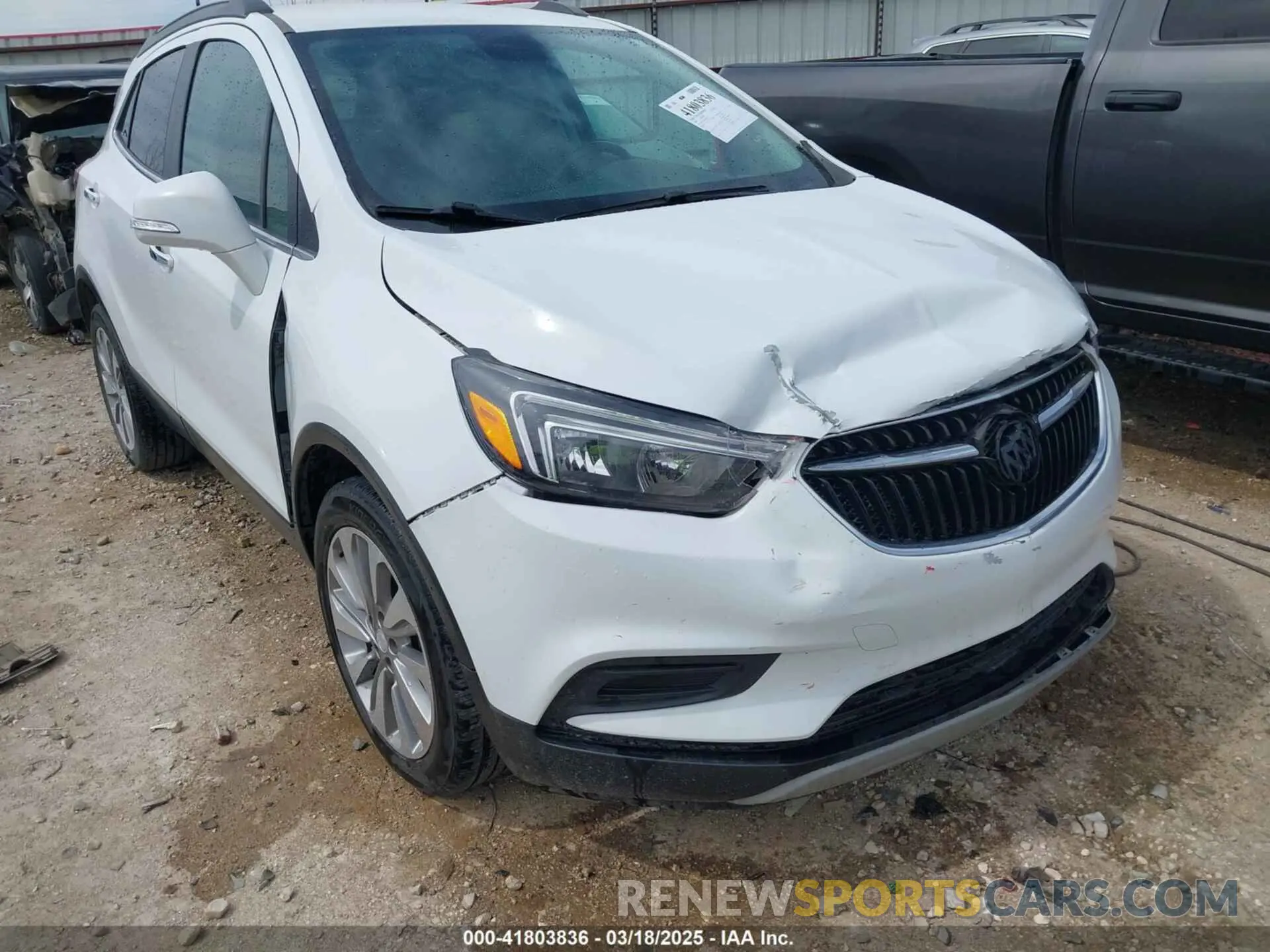 1 fotografías del automóvil dañado KL4CJASB1KB814402 BUICK ENCORE 2019