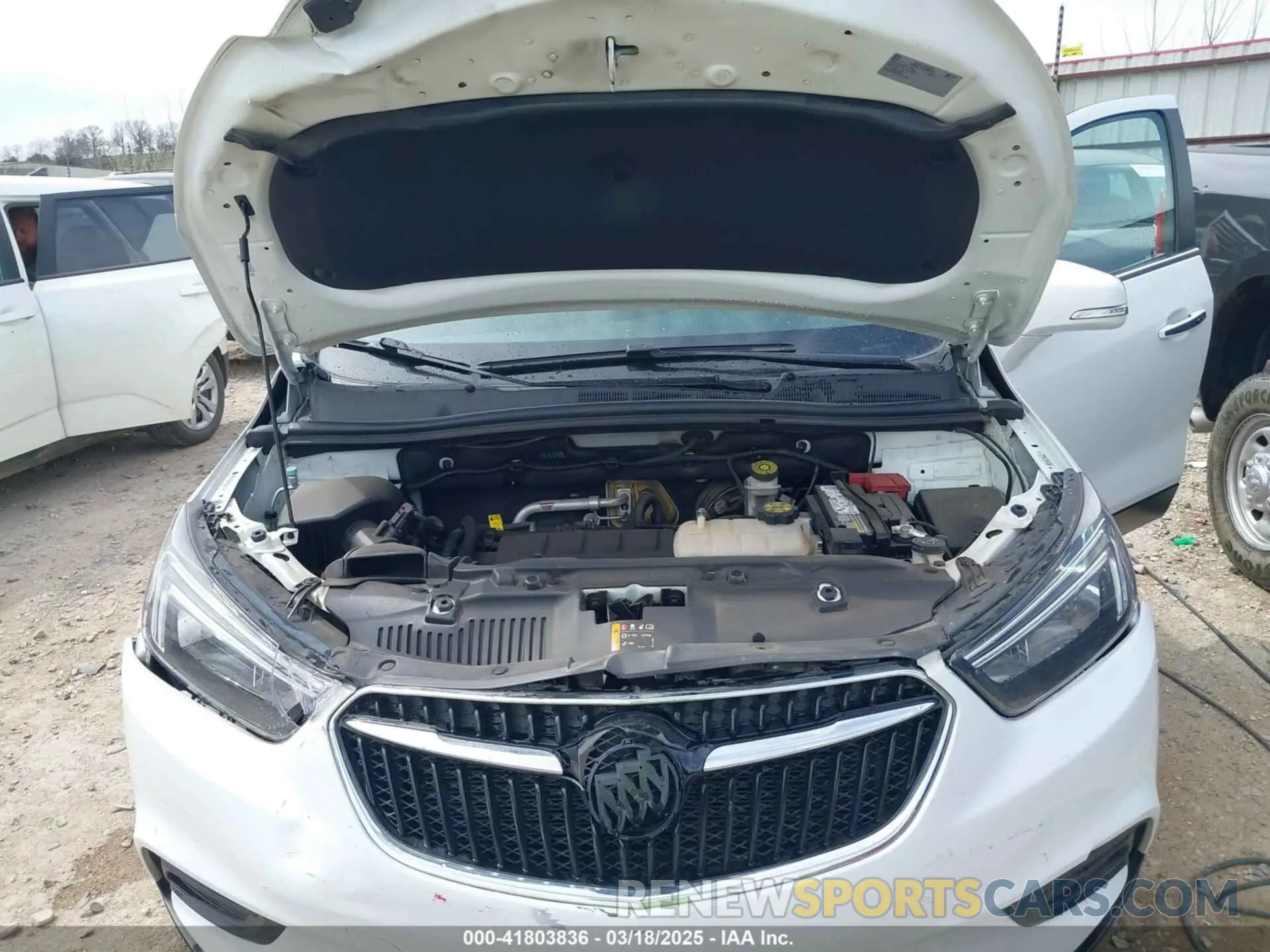 10 fotografías del automóvil dañado KL4CJASB1KB814402 BUICK ENCORE 2019