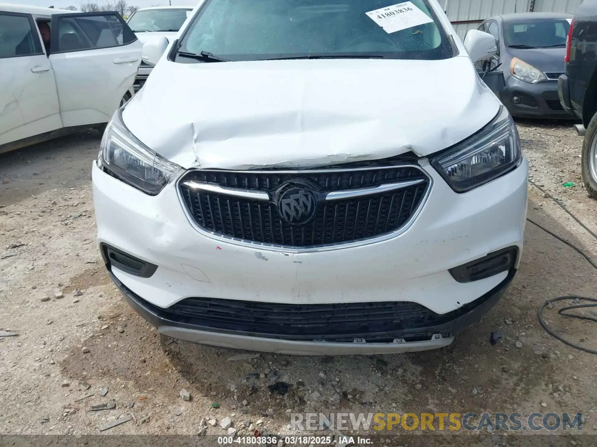 6 fotografías del automóvil dañado KL4CJASB1KB814402 BUICK ENCORE 2019