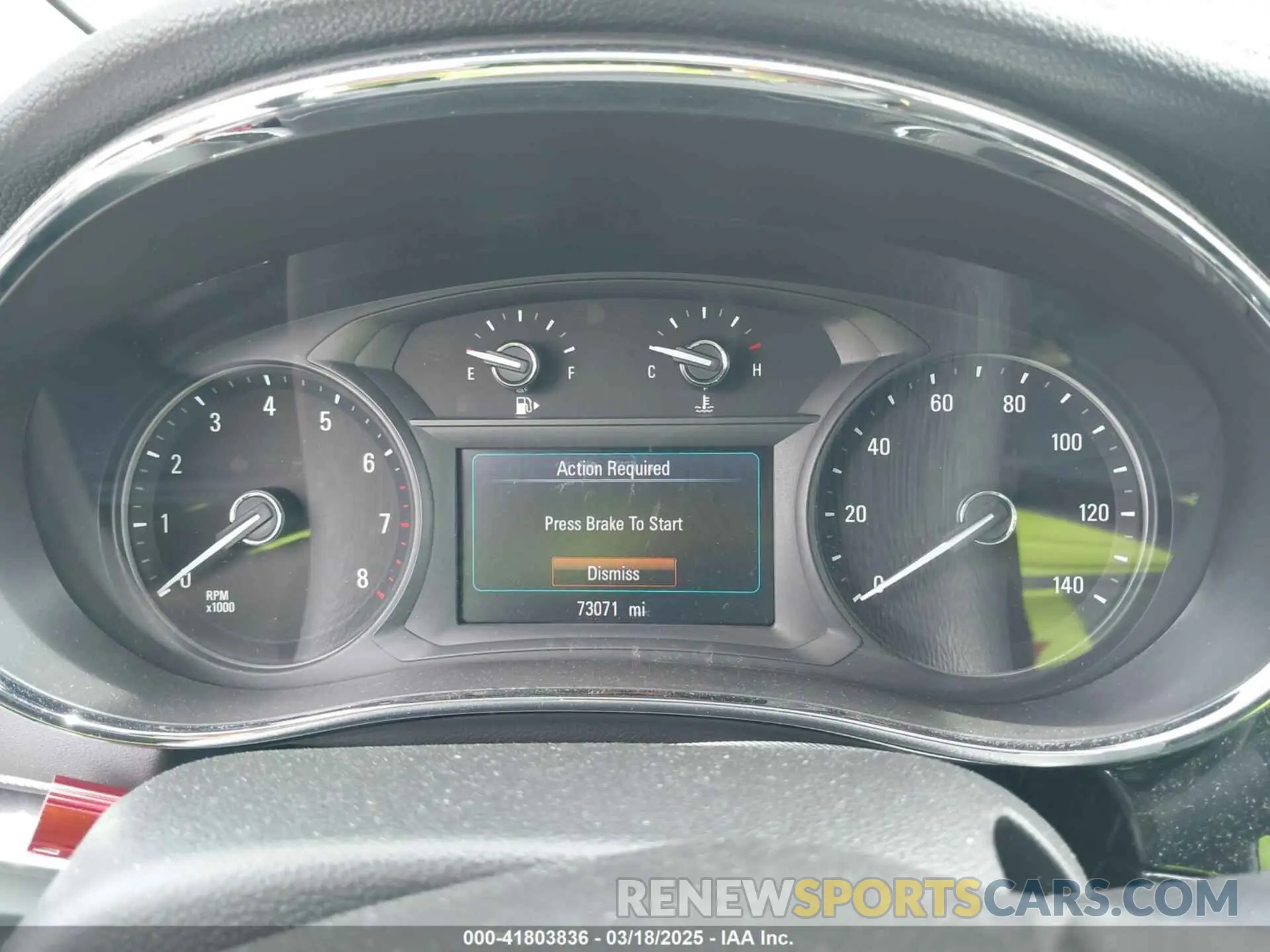 7 fotografías del automóvil dañado KL4CJASB1KB814402 BUICK ENCORE 2019