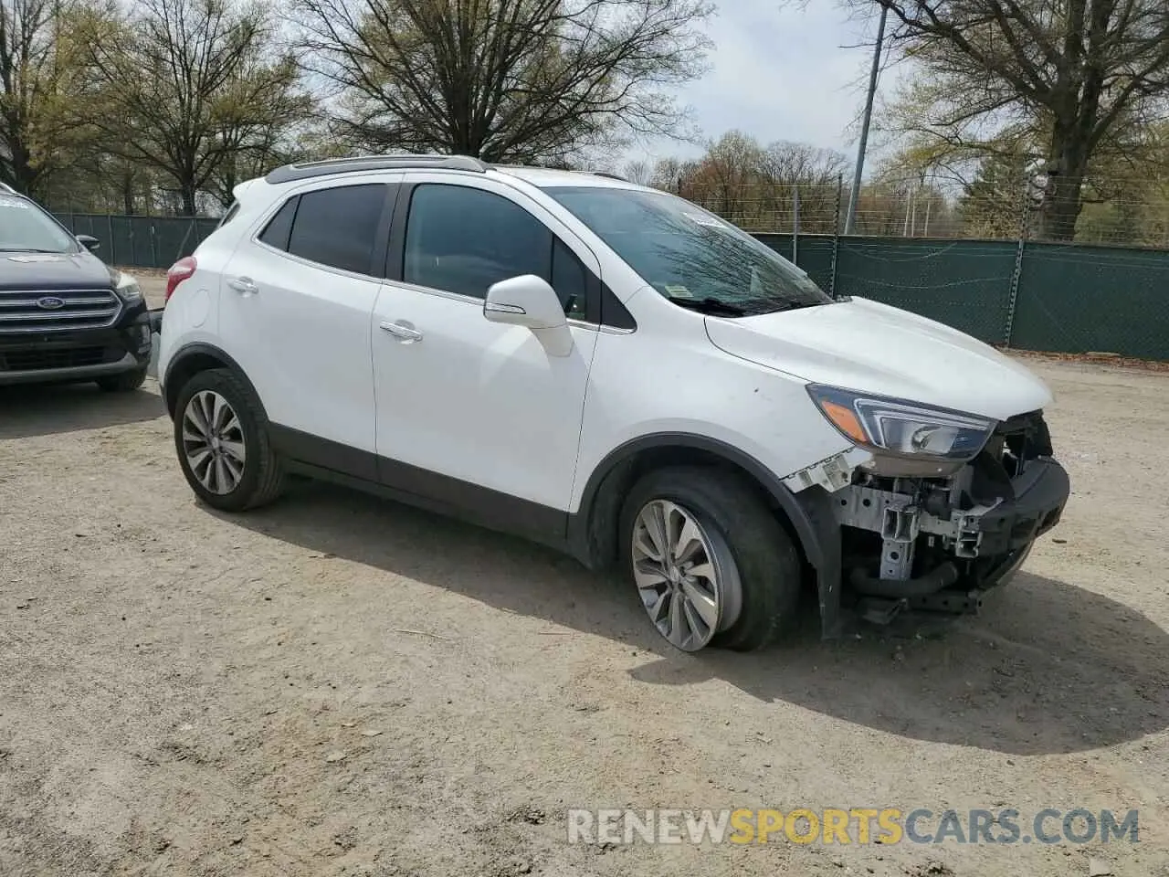 4 fotografías del automóvil dañado KL4CJASB1KB828378 BUICK ENCORE 2019
