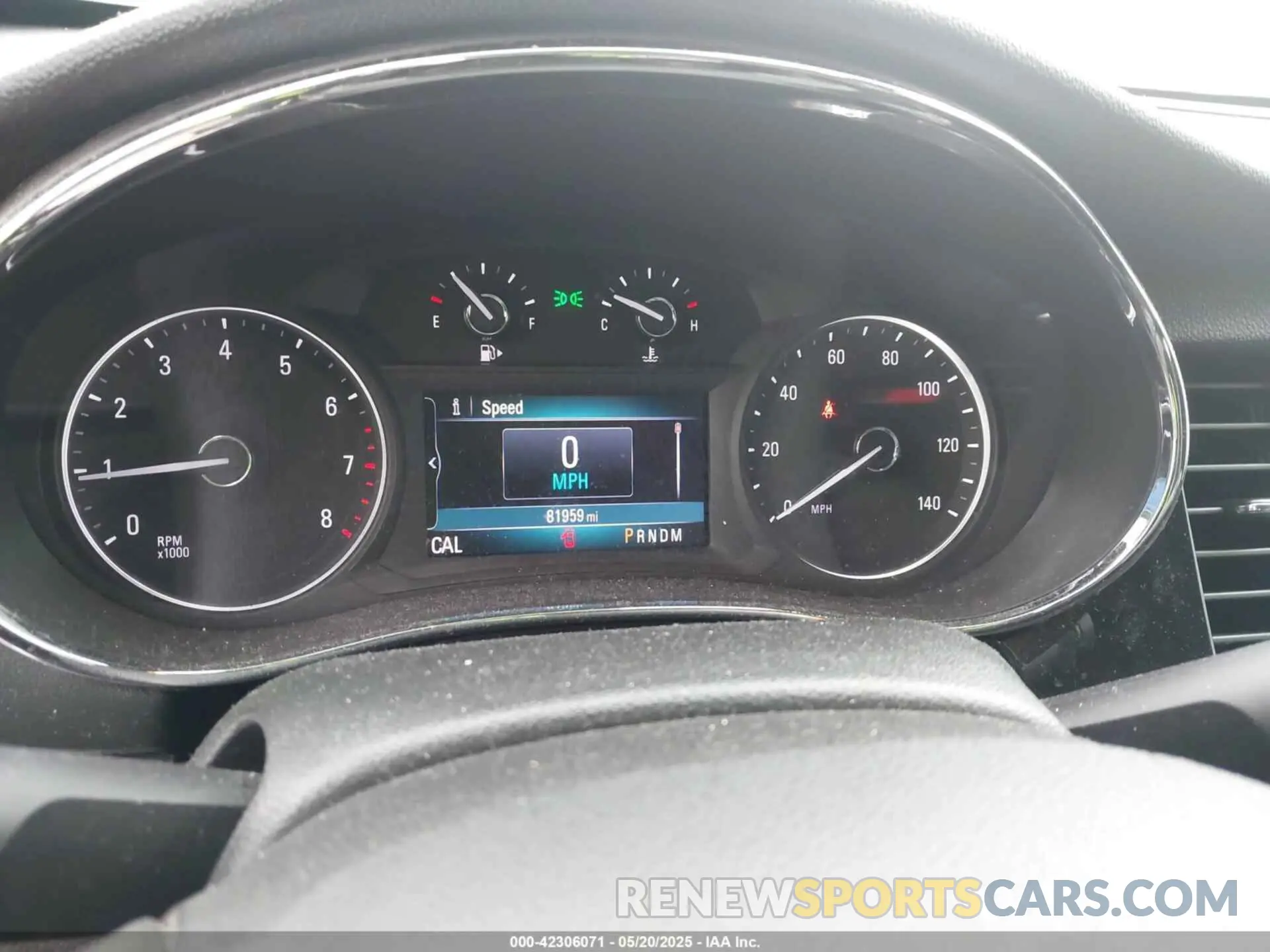 7 fotografías del automóvil dañado KL4CJASB1KB866886 BUICK ENCORE 2019