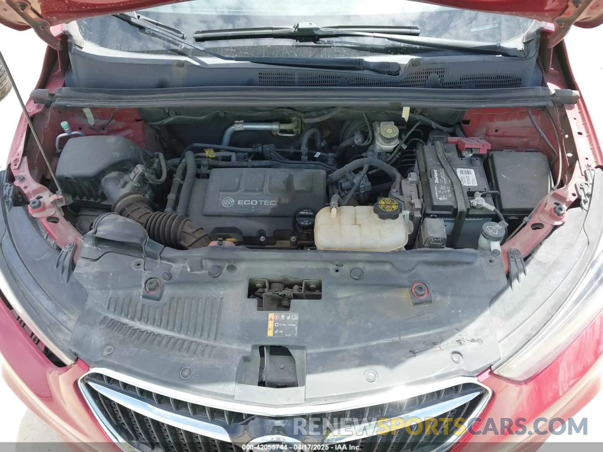 10 fotografías del automóvil dañado KL4CJASB1KB881632 BUICK ENCORE 2019
