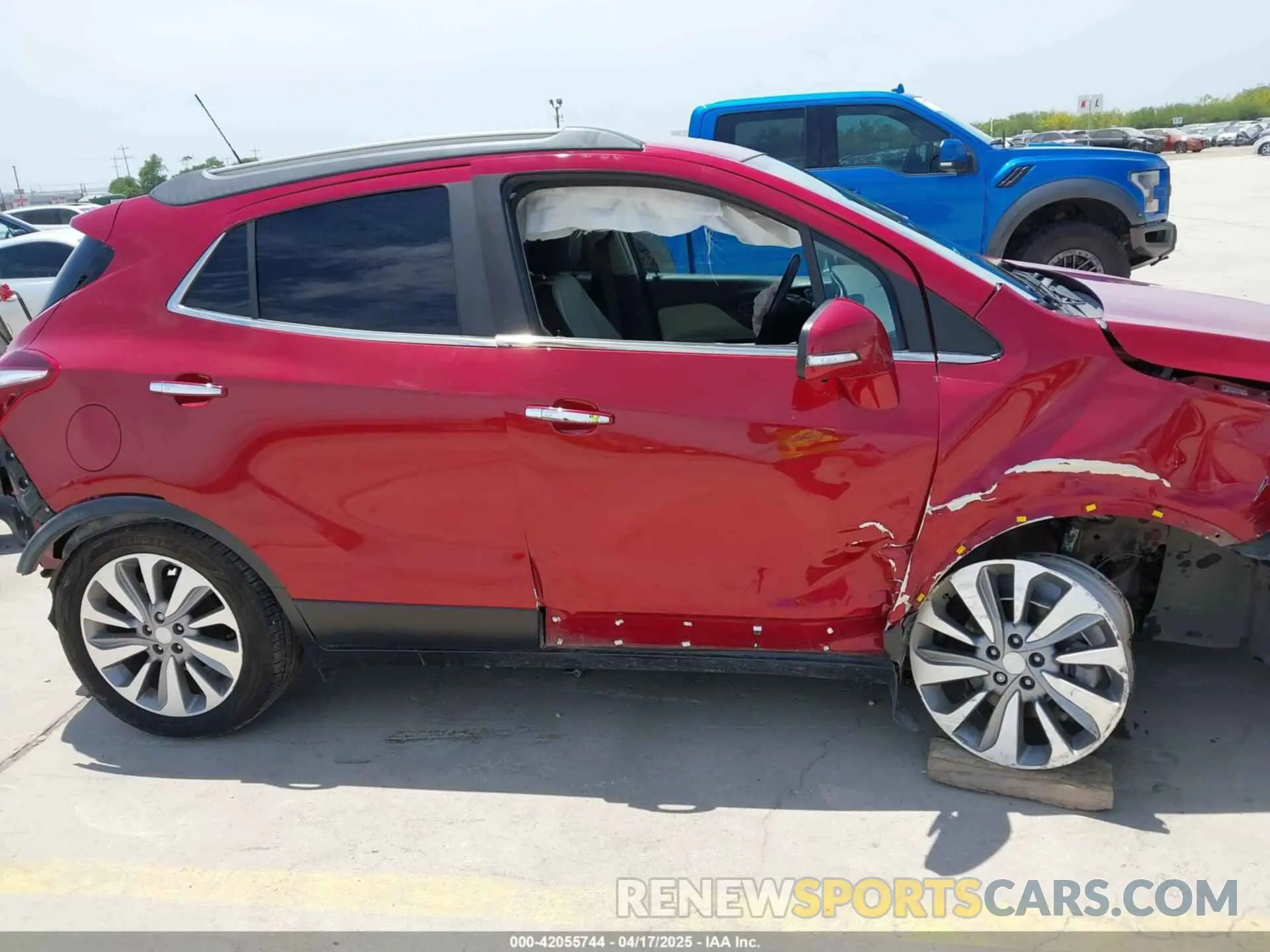 14 fotografías del automóvil dañado KL4CJASB1KB881632 BUICK ENCORE 2019
