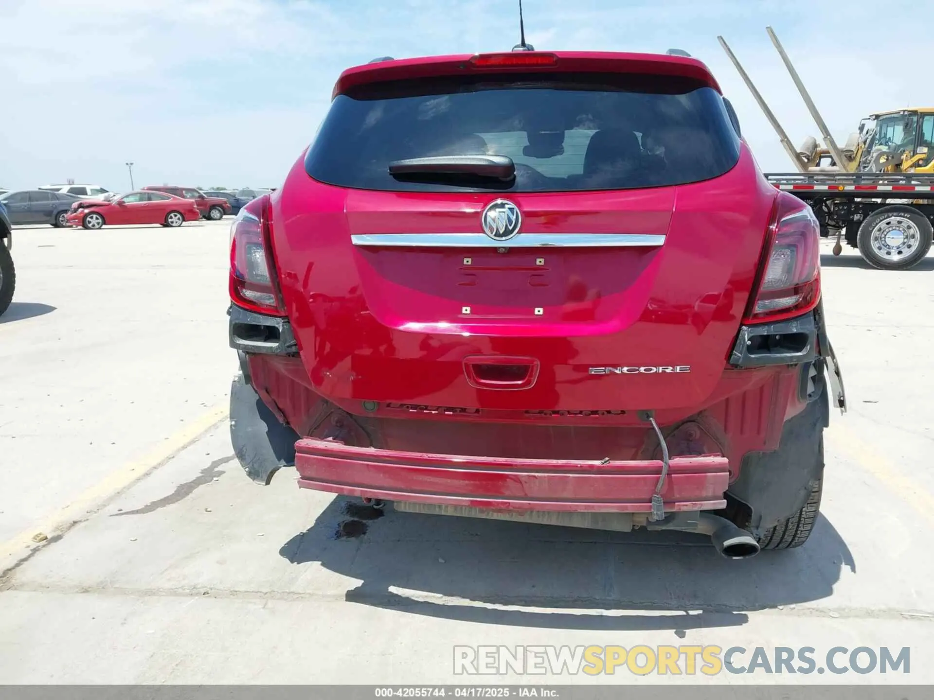 17 fotografías del automóvil dañado KL4CJASB1KB881632 BUICK ENCORE 2019