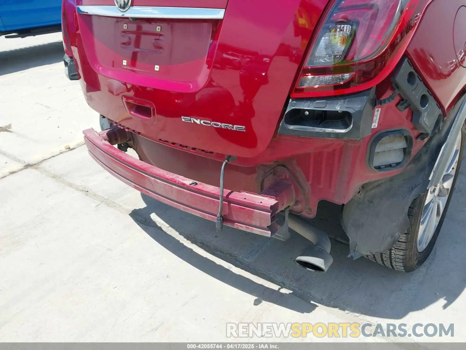19 fotografías del automóvil dañado KL4CJASB1KB881632 BUICK ENCORE 2019