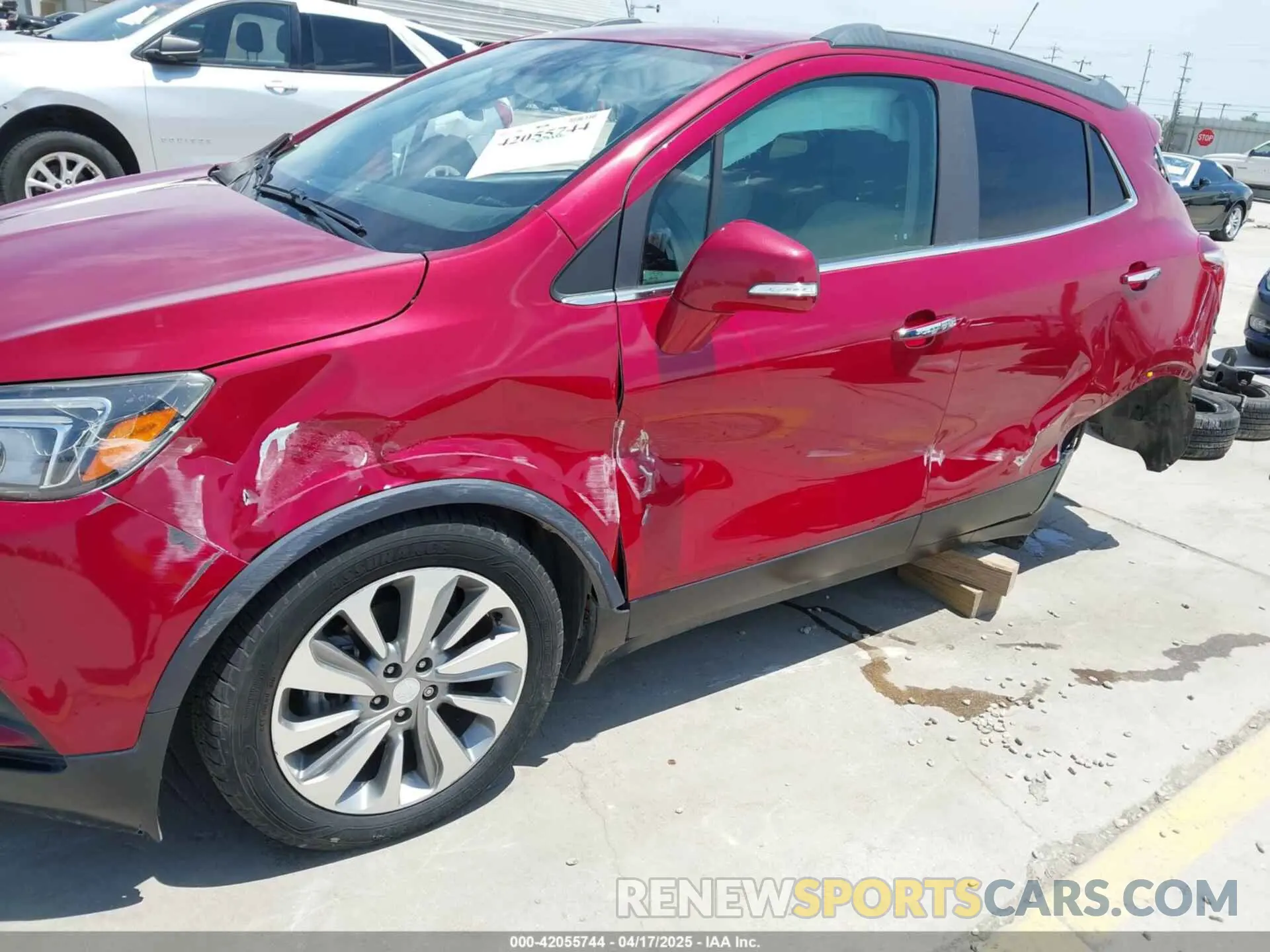 6 fotografías del automóvil dañado KL4CJASB1KB881632 BUICK ENCORE 2019