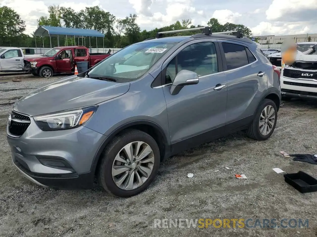 1 fotografías del automóvil dañado KL4CJASB1KB935298 BUICK ENCORE 2019