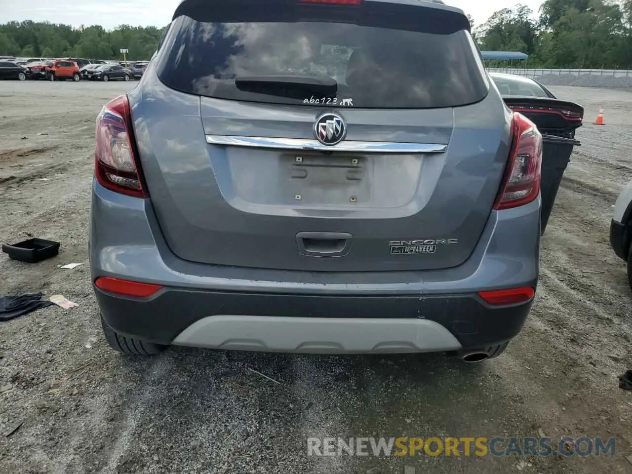 6 fotografías del automóvil dañado KL4CJASB1KB935298 BUICK ENCORE 2019