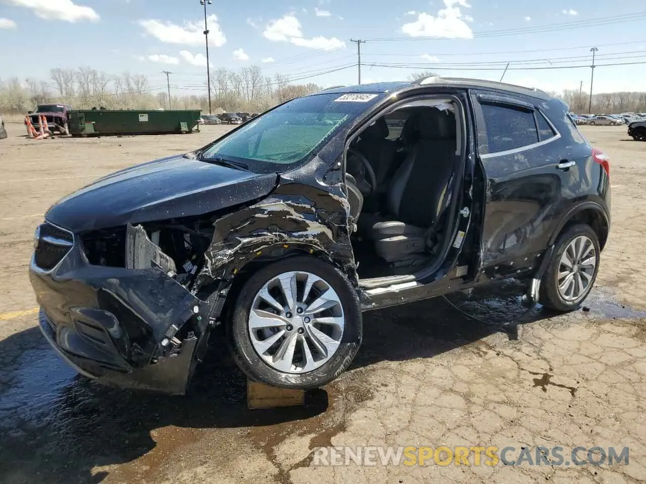1 fotografías del automóvil dañado KL4CJASB2KB700747 BUICK ENCORE 2019