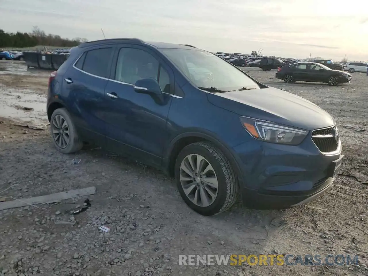 4 fotografías del automóvil dañado KL4CJASB2KB781233 BUICK ENCORE 2019