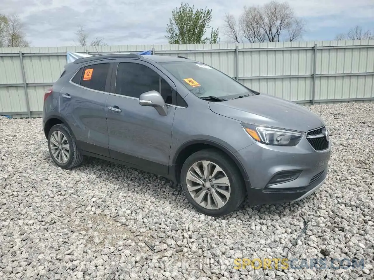 4 fotografías del automóvil dañado KL4CJASB2KB794905 BUICK ENCORE 2019