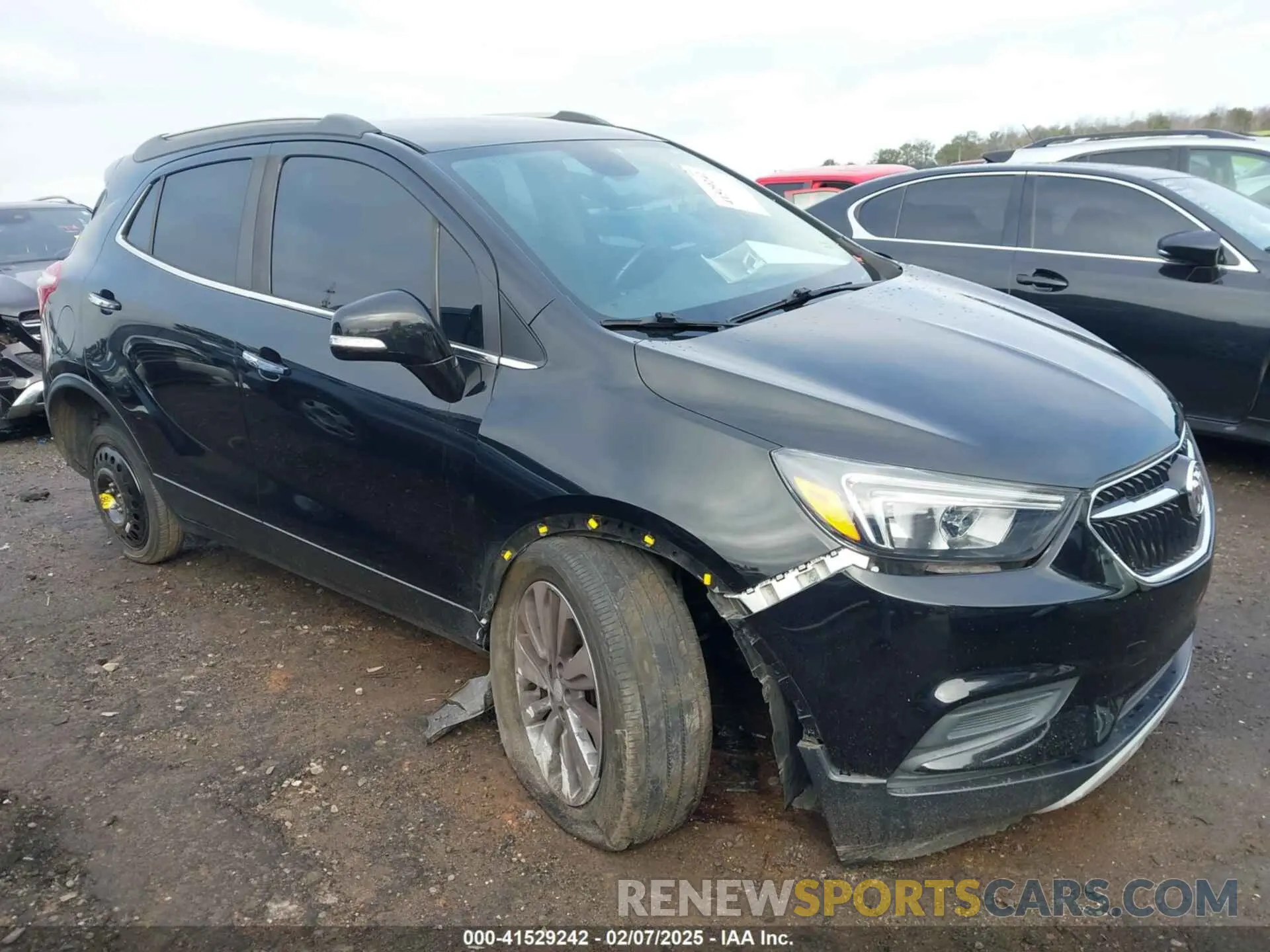 13 fotografías del automóvil dañado KL4CJASB2KB821276 BUICK ENCORE 2019
