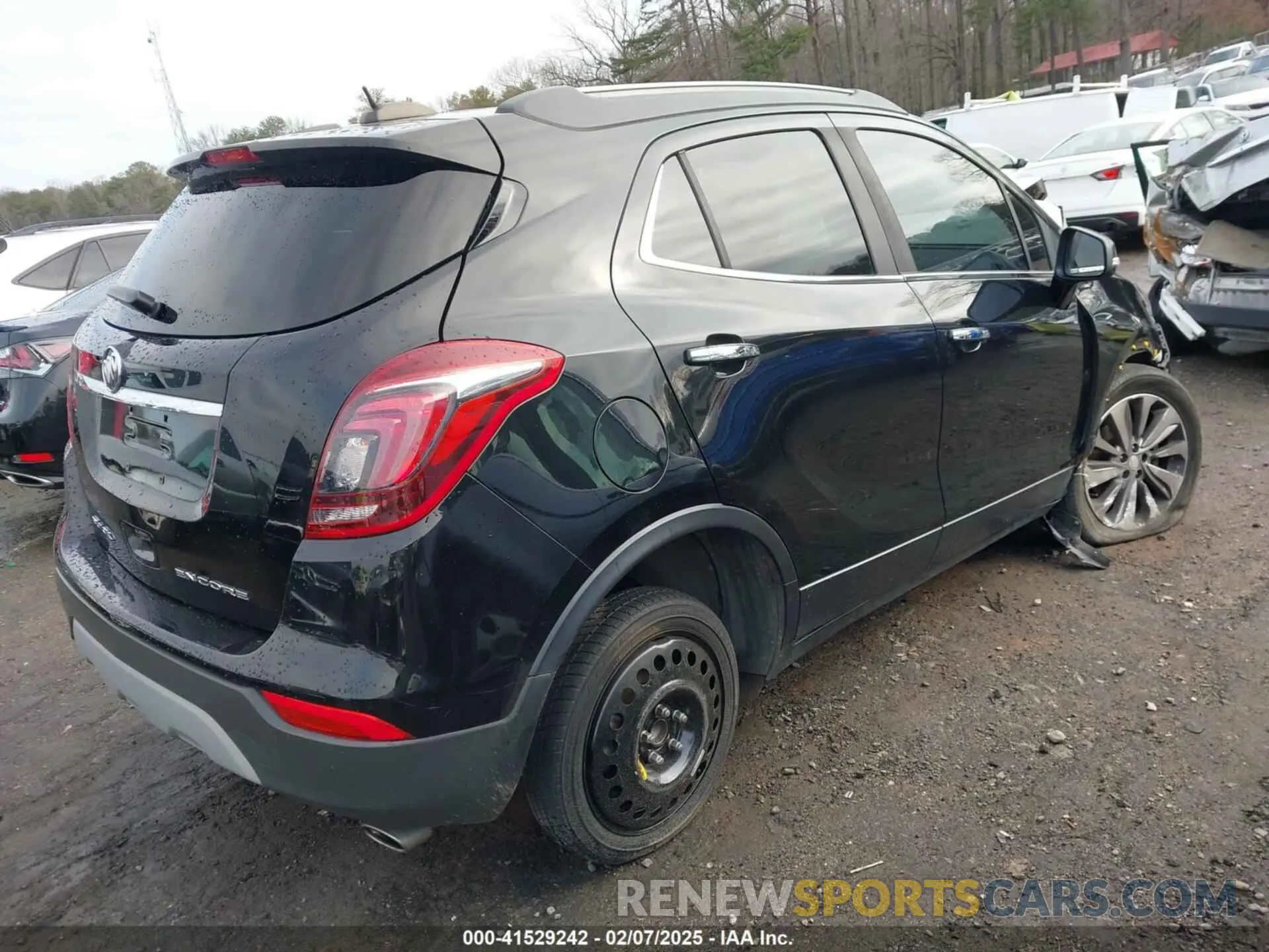 4 fotografías del automóvil dañado KL4CJASB2KB821276 BUICK ENCORE 2019