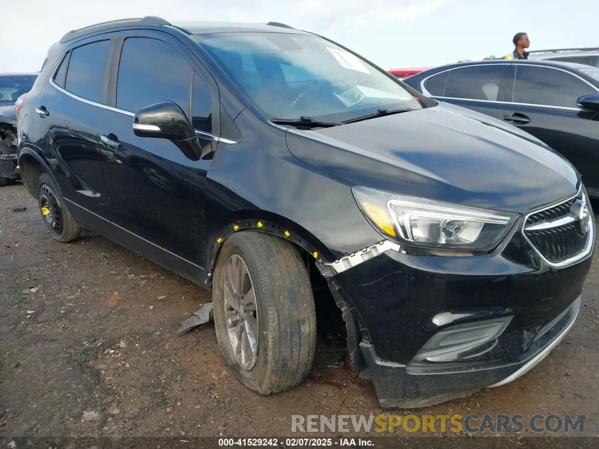 6 fotografías del automóvil dañado KL4CJASB2KB821276 BUICK ENCORE 2019