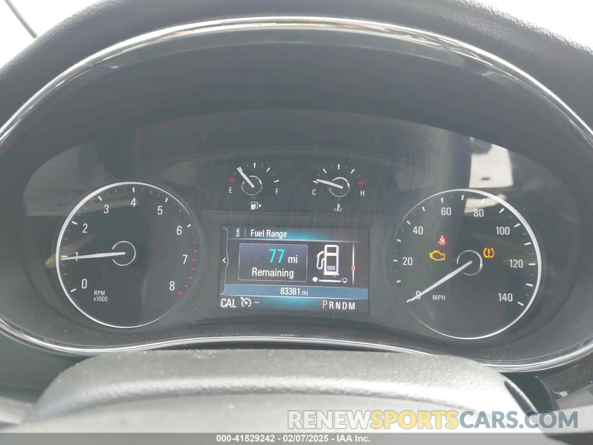7 fotografías del automóvil dañado KL4CJASB2KB821276 BUICK ENCORE 2019
