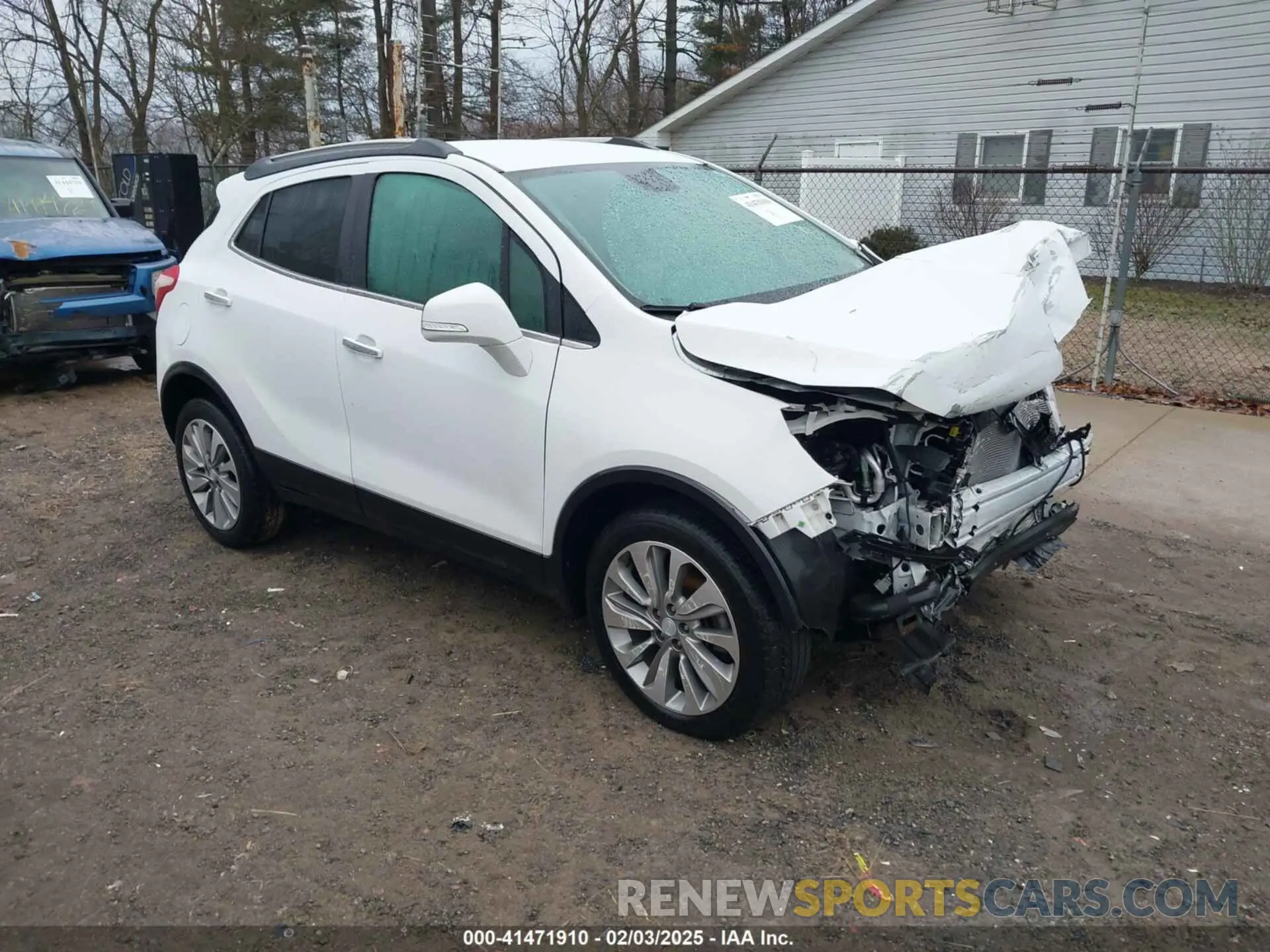 1 fotografías del automóvil dañado KL4CJASB2KB837008 BUICK ENCORE 2019
