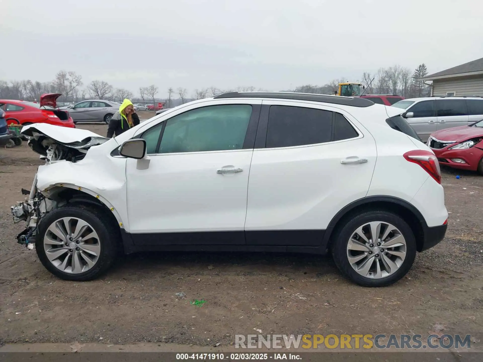 15 fotografías del automóvil dañado KL4CJASB2KB837008 BUICK ENCORE 2019