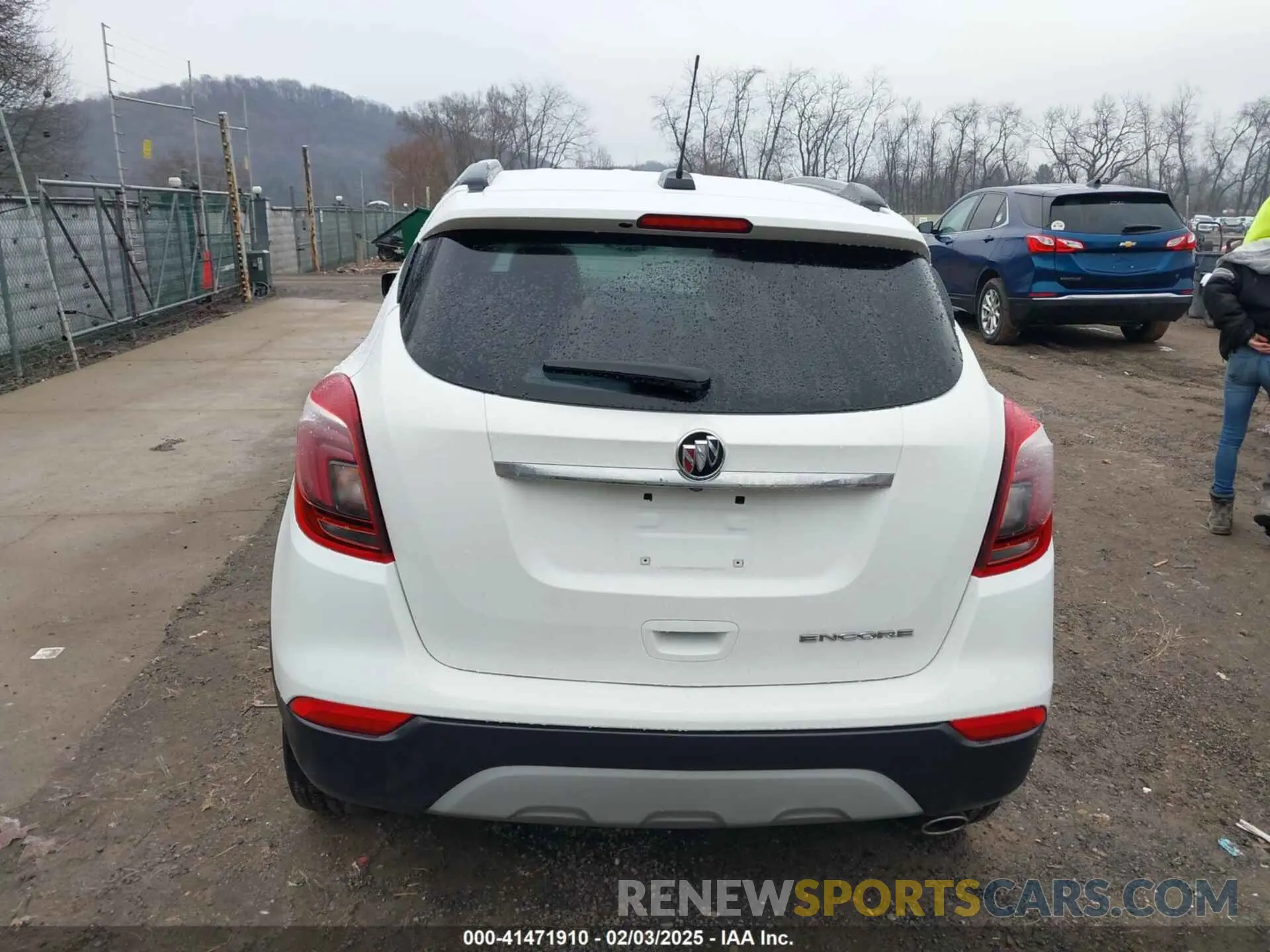 17 fotografías del automóvil dañado KL4CJASB2KB837008 BUICK ENCORE 2019