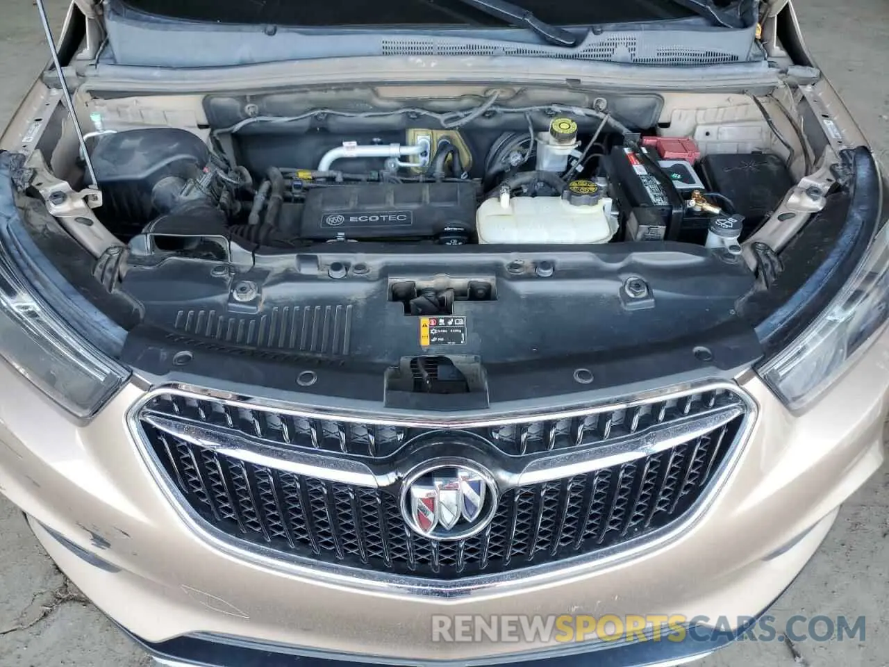 11 fotografías del automóvil dañado KL4CJASB2KB879971 BUICK ENCORE 2019