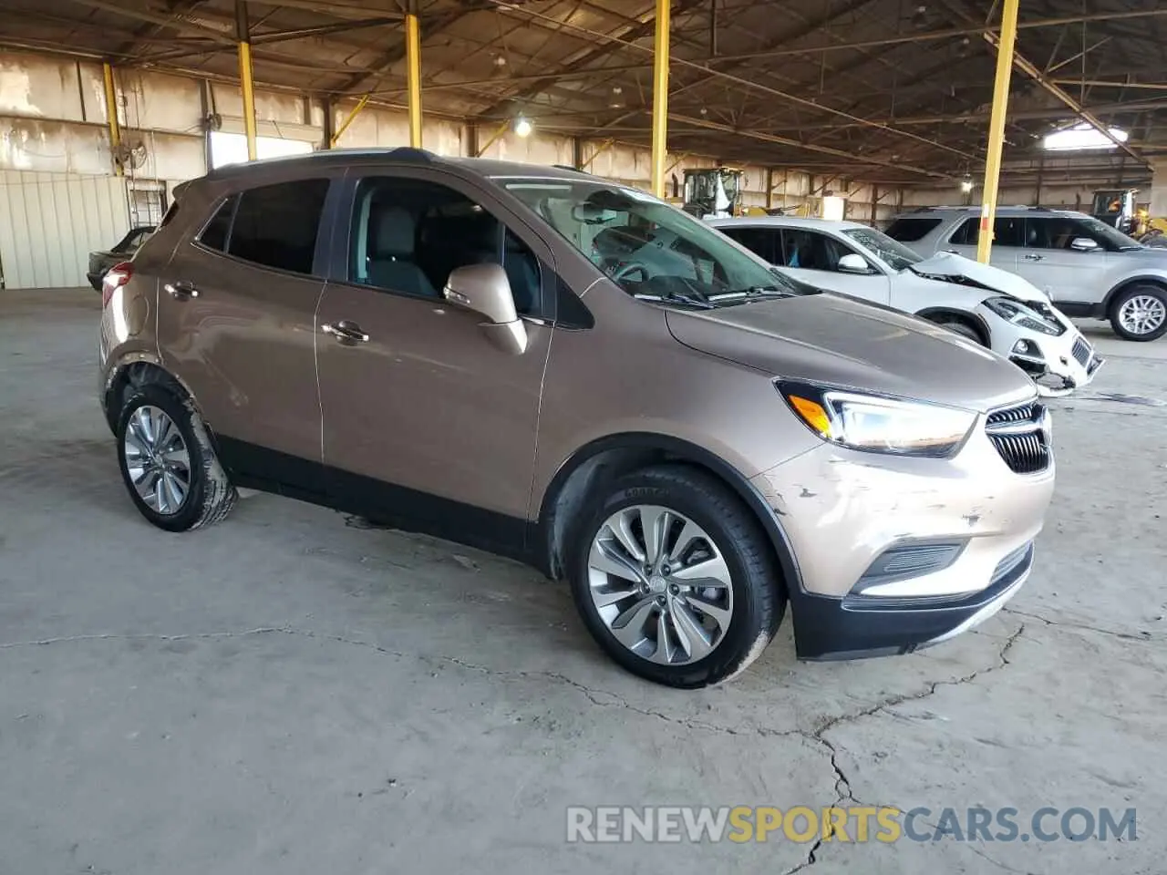 4 fotografías del automóvil dañado KL4CJASB2KB879971 BUICK ENCORE 2019