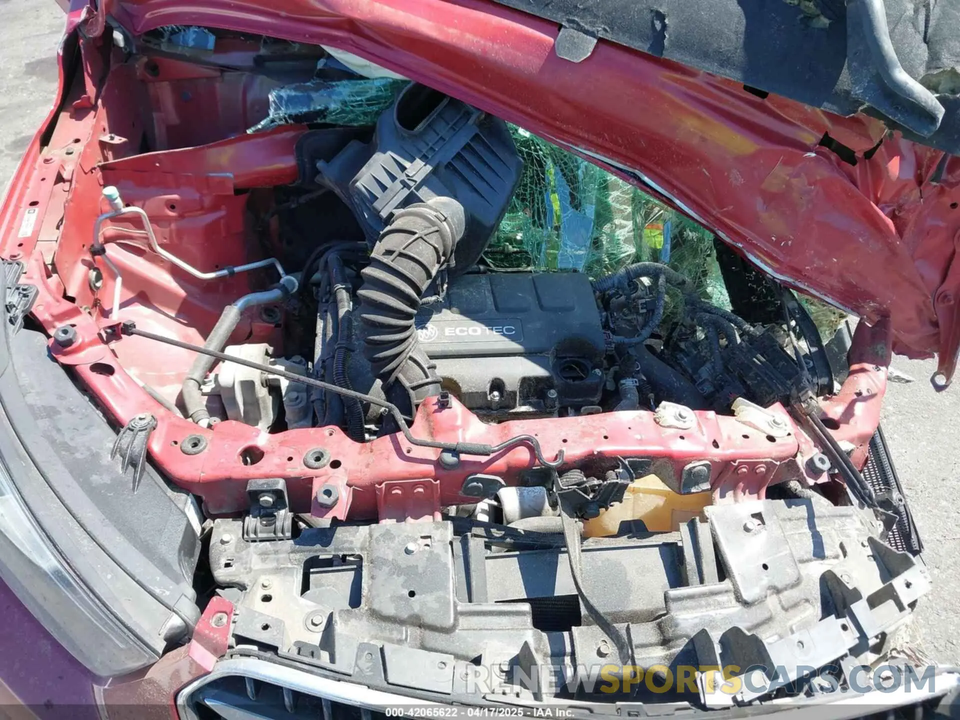 10 fotografías del automóvil dañado KL4CJASB2KB902987 BUICK ENCORE 2019