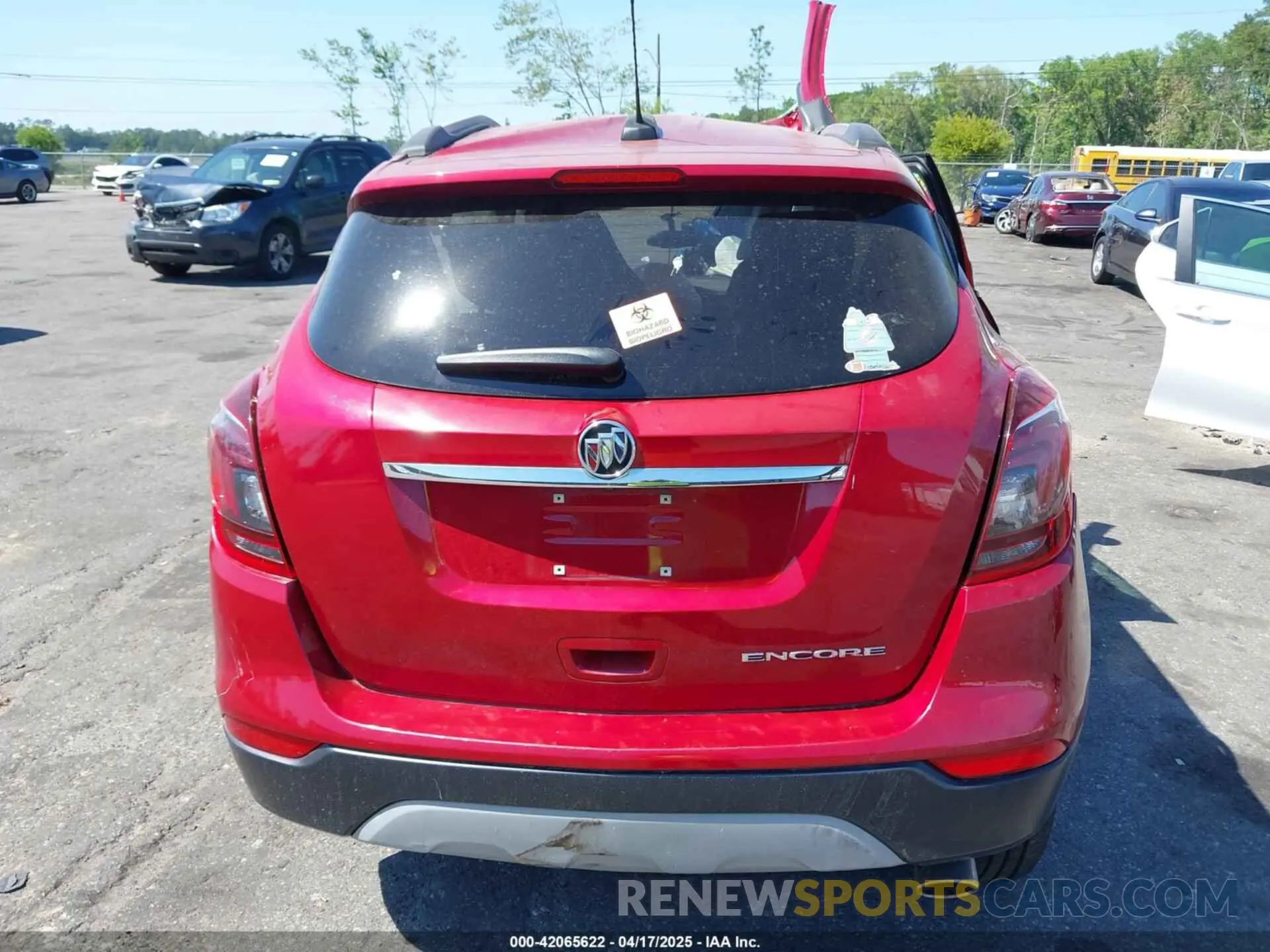 15 fotografías del automóvil dañado KL4CJASB2KB902987 BUICK ENCORE 2019
