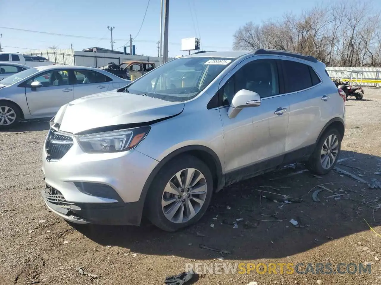 1 fotografías del automóvil dañado KL4CJASB3KB702409 BUICK ENCORE 2019