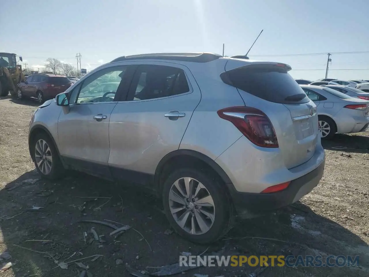 2 fotografías del automóvil dañado KL4CJASB3KB702409 BUICK ENCORE 2019