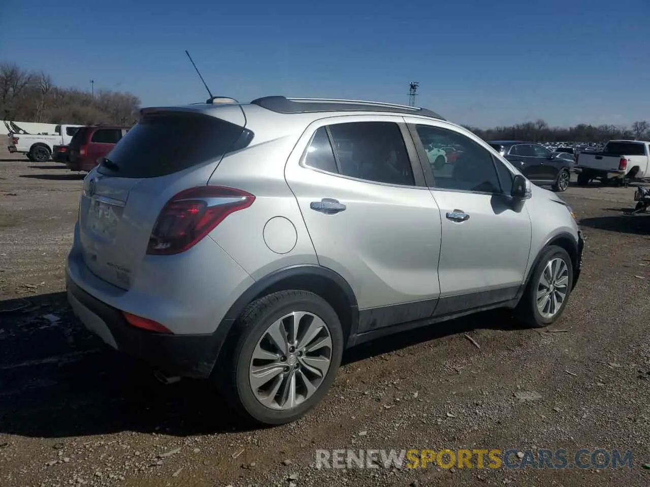 3 fotografías del automóvil dañado KL4CJASB3KB702409 BUICK ENCORE 2019
